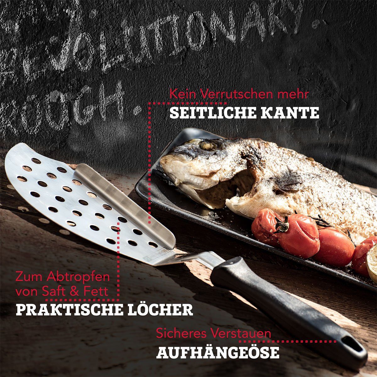 FMprofessional Küchenwender Fischwender