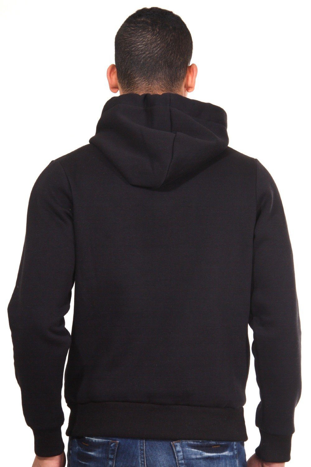 Kapuzensweatshirt schwarz R-NEAL