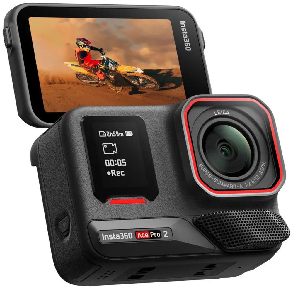Insta360 Ace Pro 2 Dual Battery Bundle Action Cam (8K, WLAN (Wi-Fi), Bluetooth)