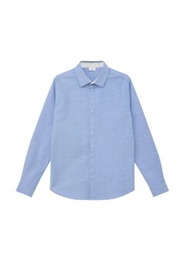 s.Oliver Langarmhemd Oxford Hemd aus Baumwollstretch