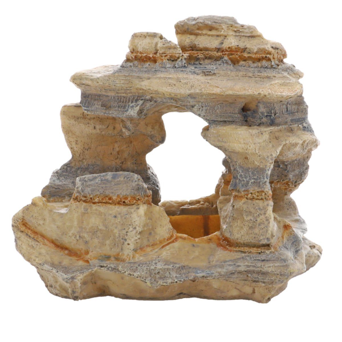 HOBBY Aquariendeko Amman Rock 1, Aquarien- und Terarriendeko 17 x 14 x 10 cm