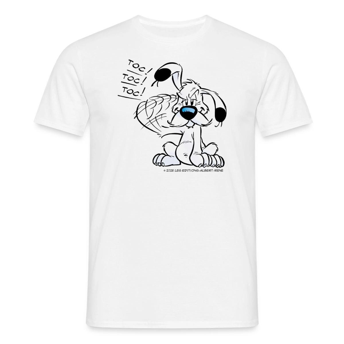 Spreadshirt T-Shirt Asterix & Obelix Idefix Klopft Toc Toc Toc Männer T-Shirt (1-tlg)