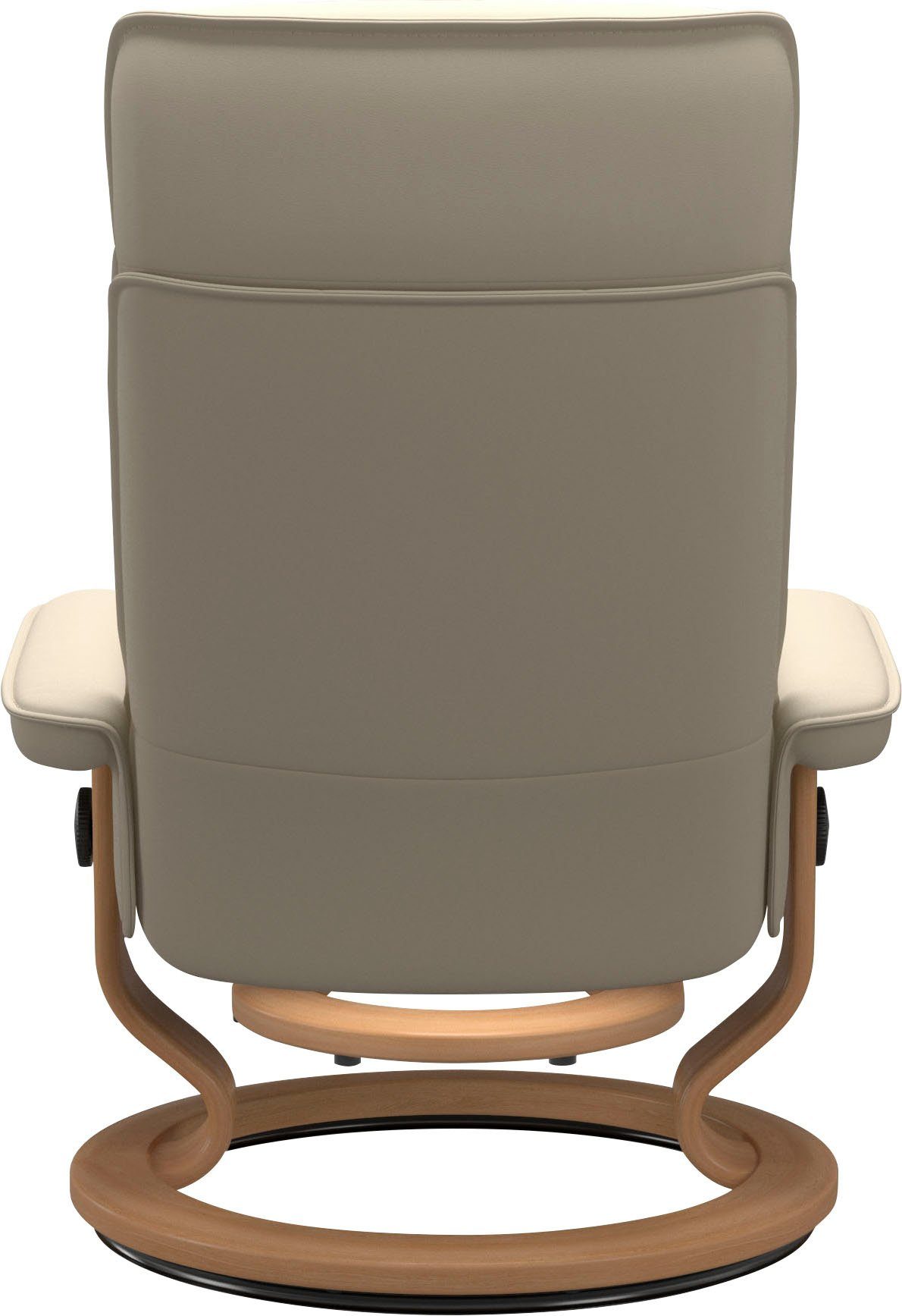 Stressless® Relaxsessel Admiral (Set, Relaxsessel inkl. Hocker), mit Classic Base, Größe M & L, Gestell Eiche
