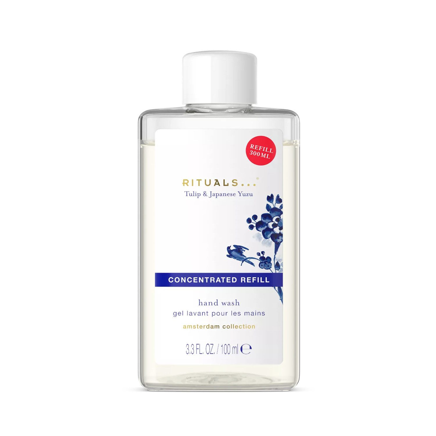 Rituals Flüssigseife Rituals Amsterdam Collection Concentrated Refill Hand Wash 100ml, 1-tlg., Nachfüllformel für flüssige Handseife mit yuzu-duftender Note