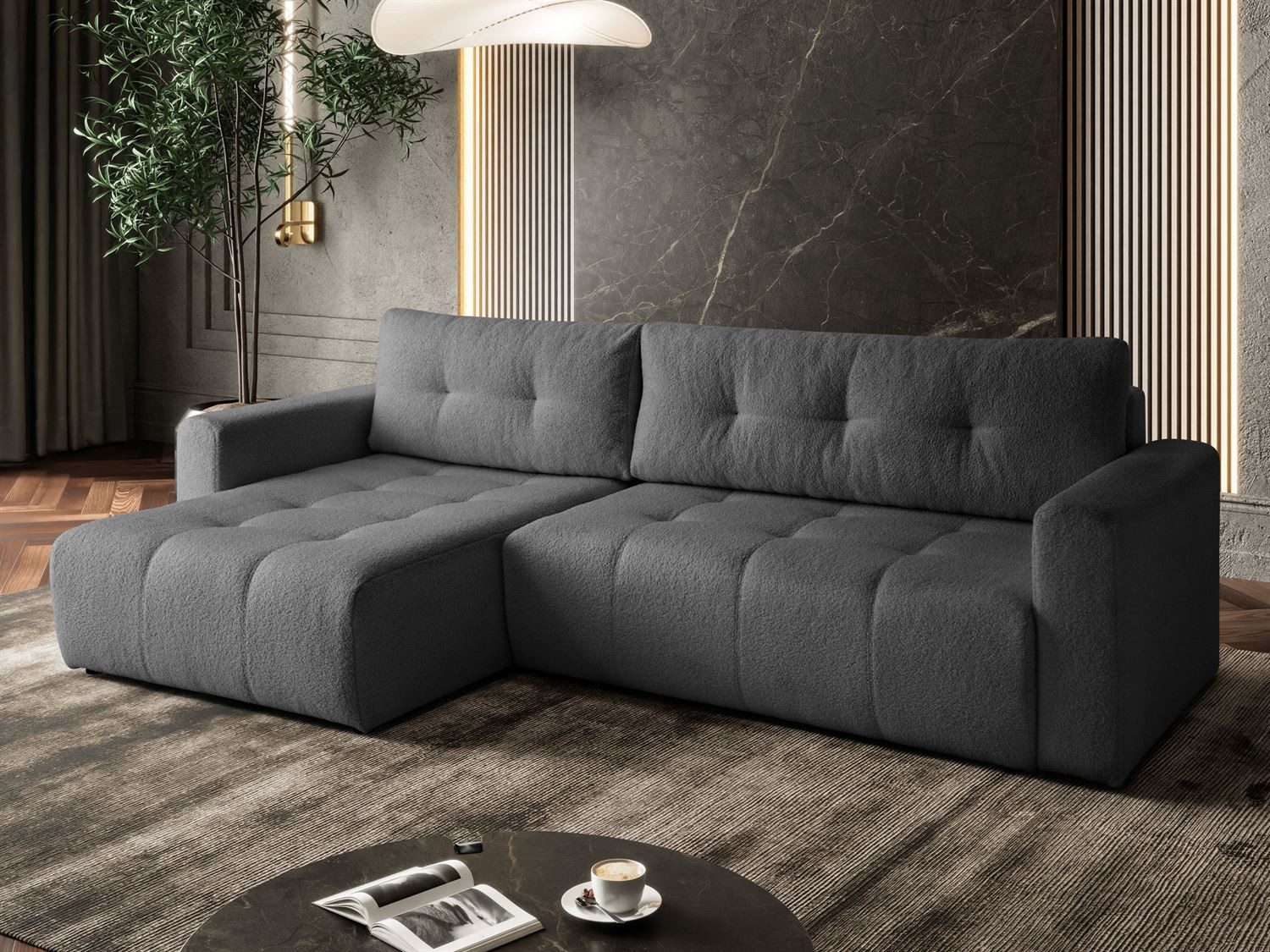 Lookway Ecksofa ASTON L-Form Couch, mit günstig online kaufen