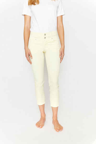 ANGELS Slim-fit-Jeans »Ornella Button« (1-tlg) mit 4-Pockets