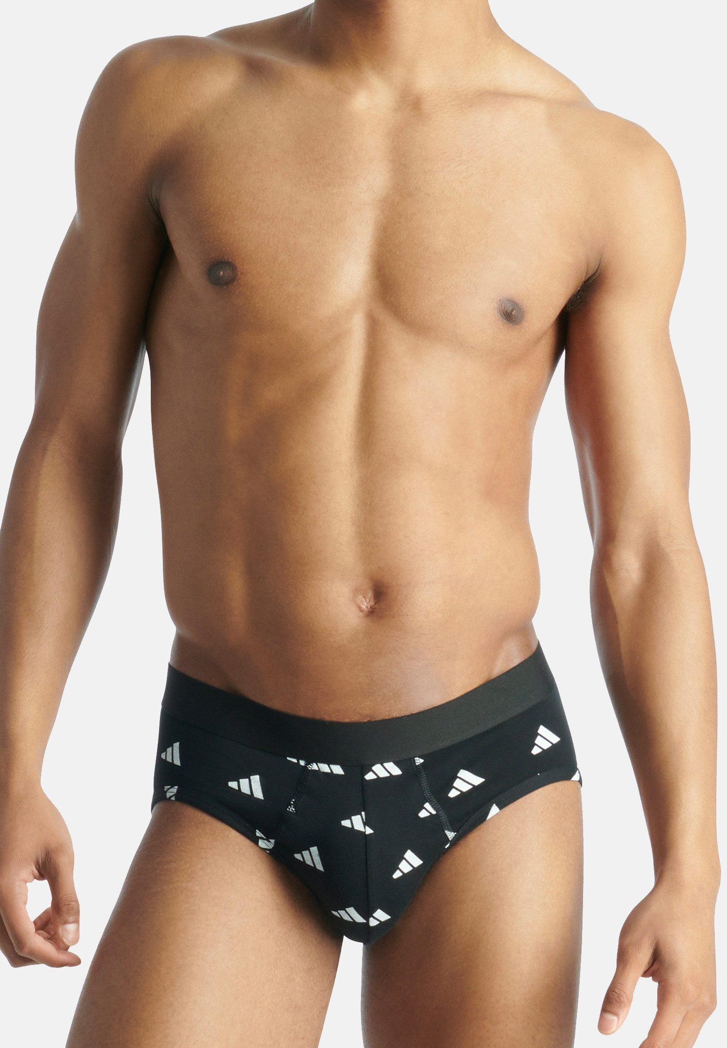 adidas Performance Boxershorts Brief Basic 12P (Packung, 12-St., 12er-Pack)