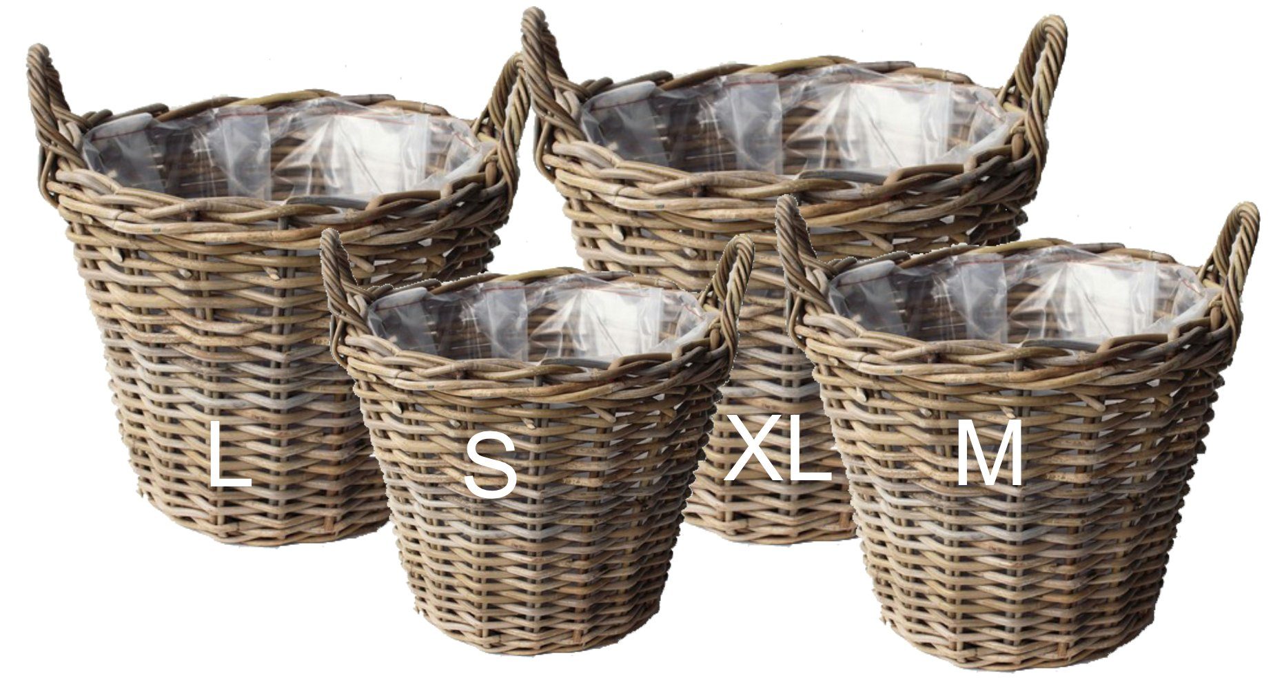 Van der Leeden Blumentopf Blumenkorb Weidenkörbe günstig online kaufen