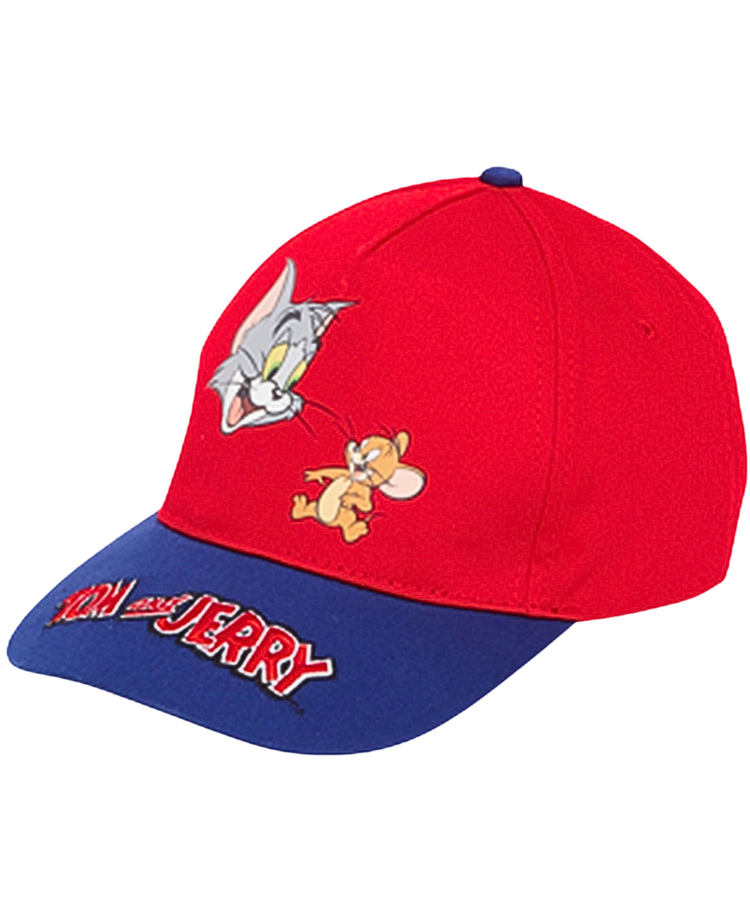 Tom & Jerry Baseball Cap Sommerkappe für Jungen Größe 52-54 cm