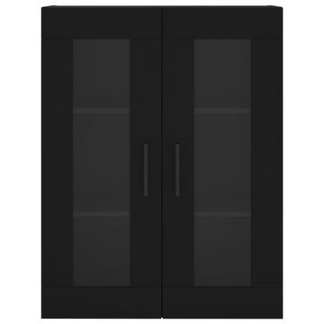 vidaXL Highboard Regal Highboard Schrank Hochschrank Schwarz 69,5x34x180 cm Spanplatte