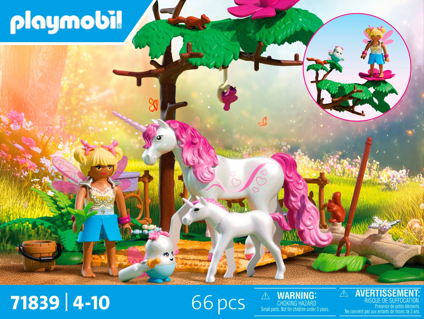 Playmobil® Zauberhafter Einhorn-Stall für Mama und Fohlen (71839), Princess günstig online kaufen