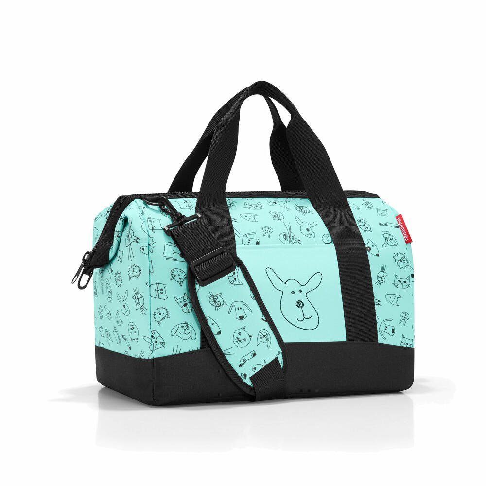 Reisetasche allrounder M kids Cats And Dogs Mint