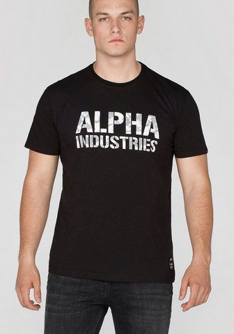 Alpha Industries Palaidinė apvalia iškirpte »CAMO PRINT...