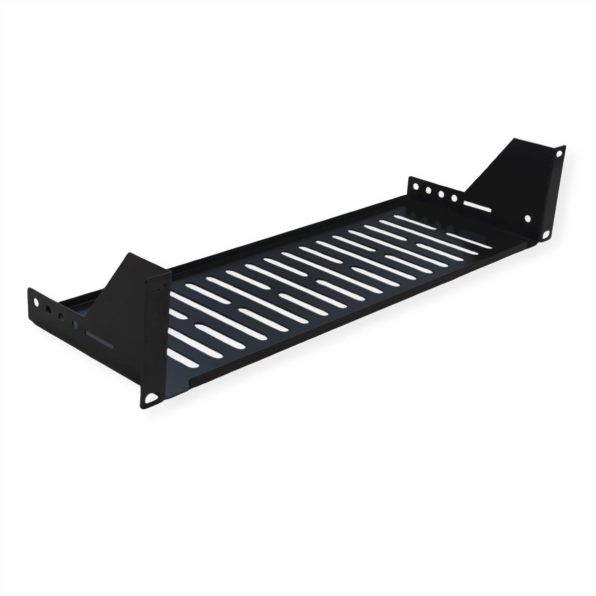 VALUE Netzwerkschrank 19-Zoll-Geräteträger 2 HE, T: 150mm, max. 15 kg, U-Form