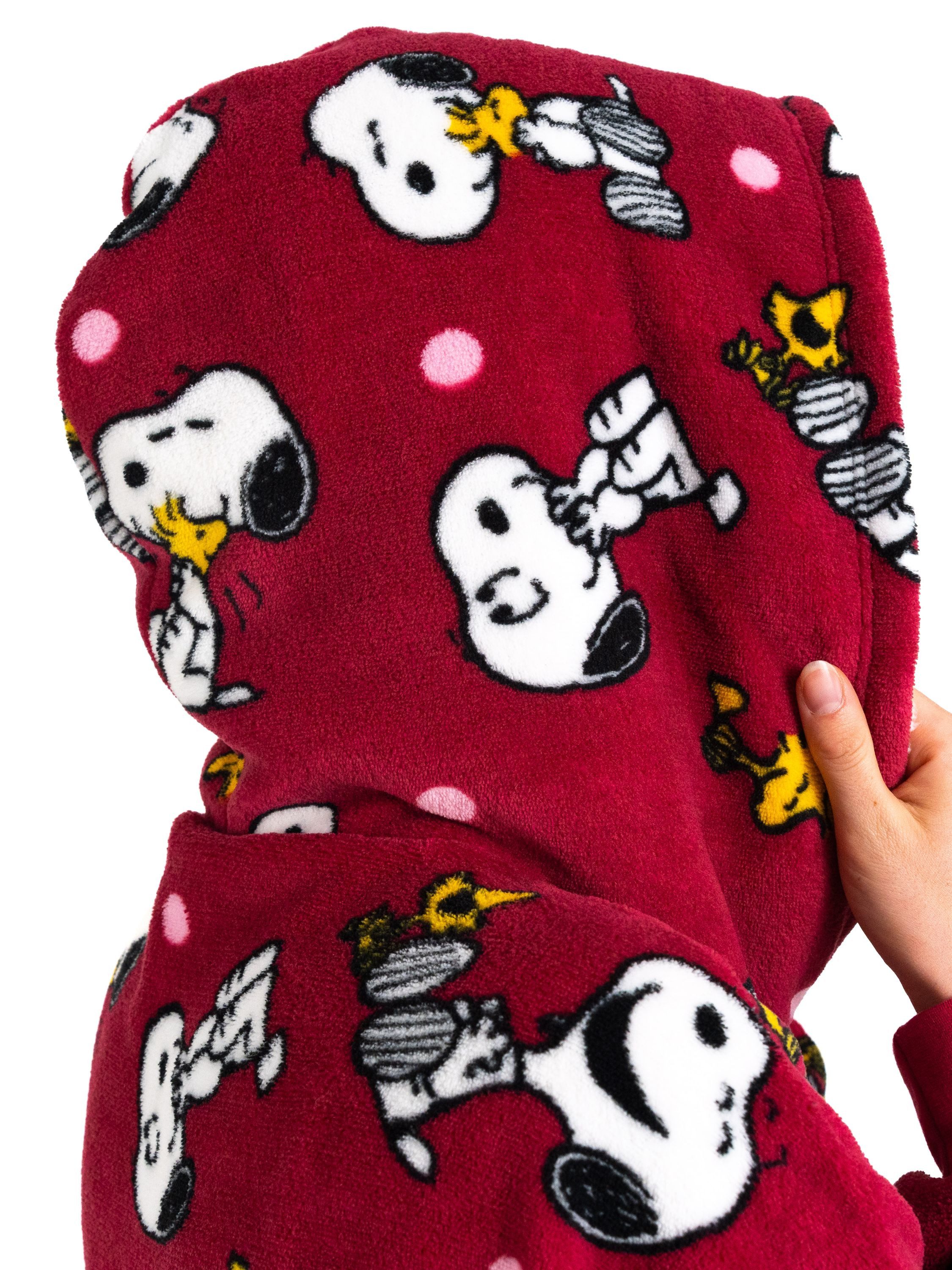 United Labels® Kapuzenpullover The Peanuts Snoopy Oversize Cozy Hoodie Übergroße Kuschelpullover