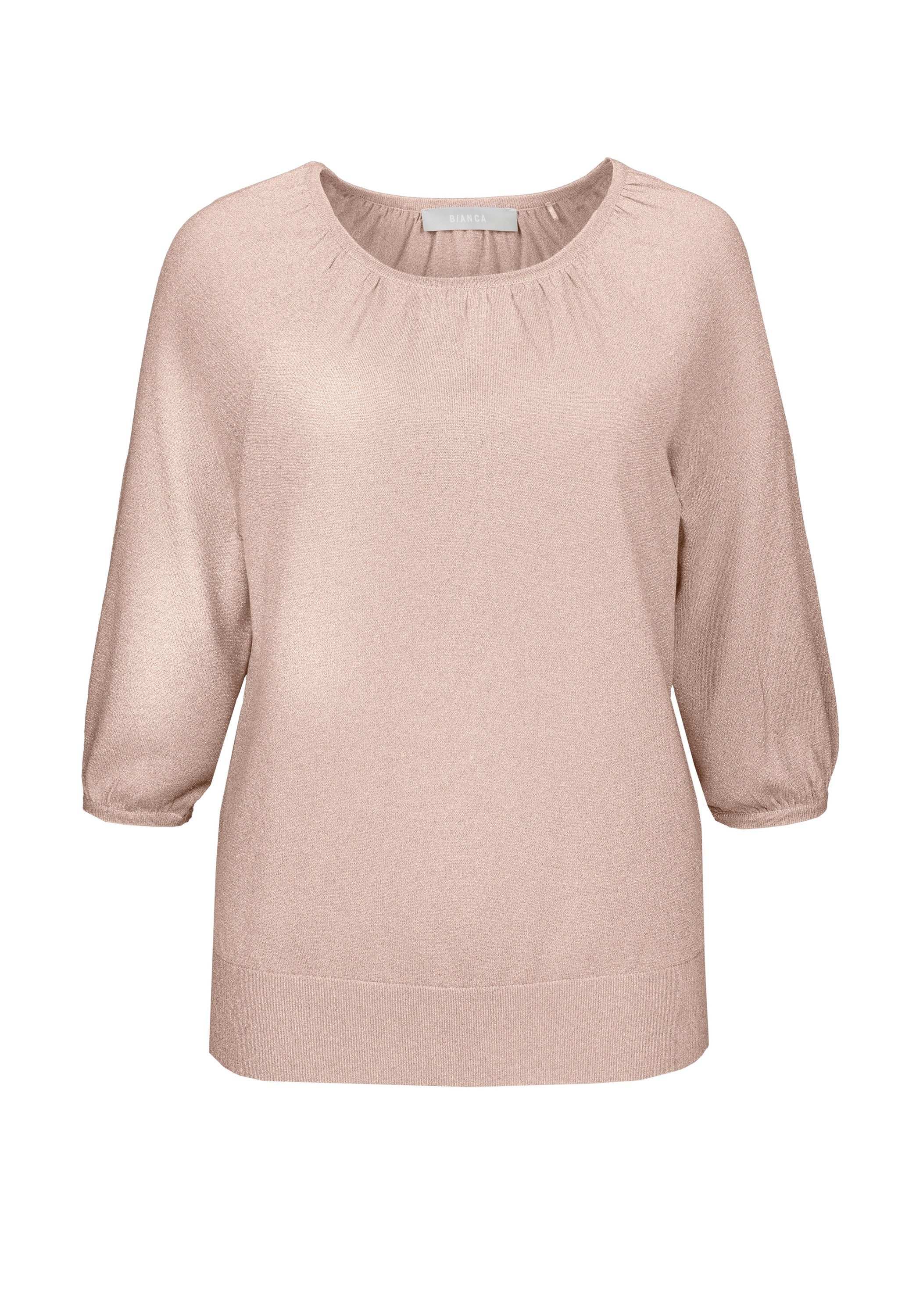 bianca Strickpullover DITA in Lurex-Feinstrick in Pastellfarben günstig online kaufen