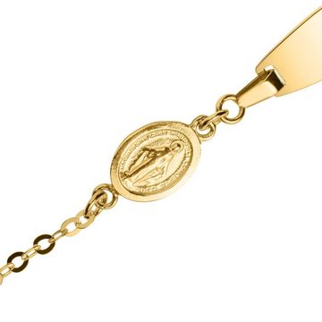 Unique Goldarmband 9K Goldarmband mit Schutzsymbol von Unique (Länge: 12cm)