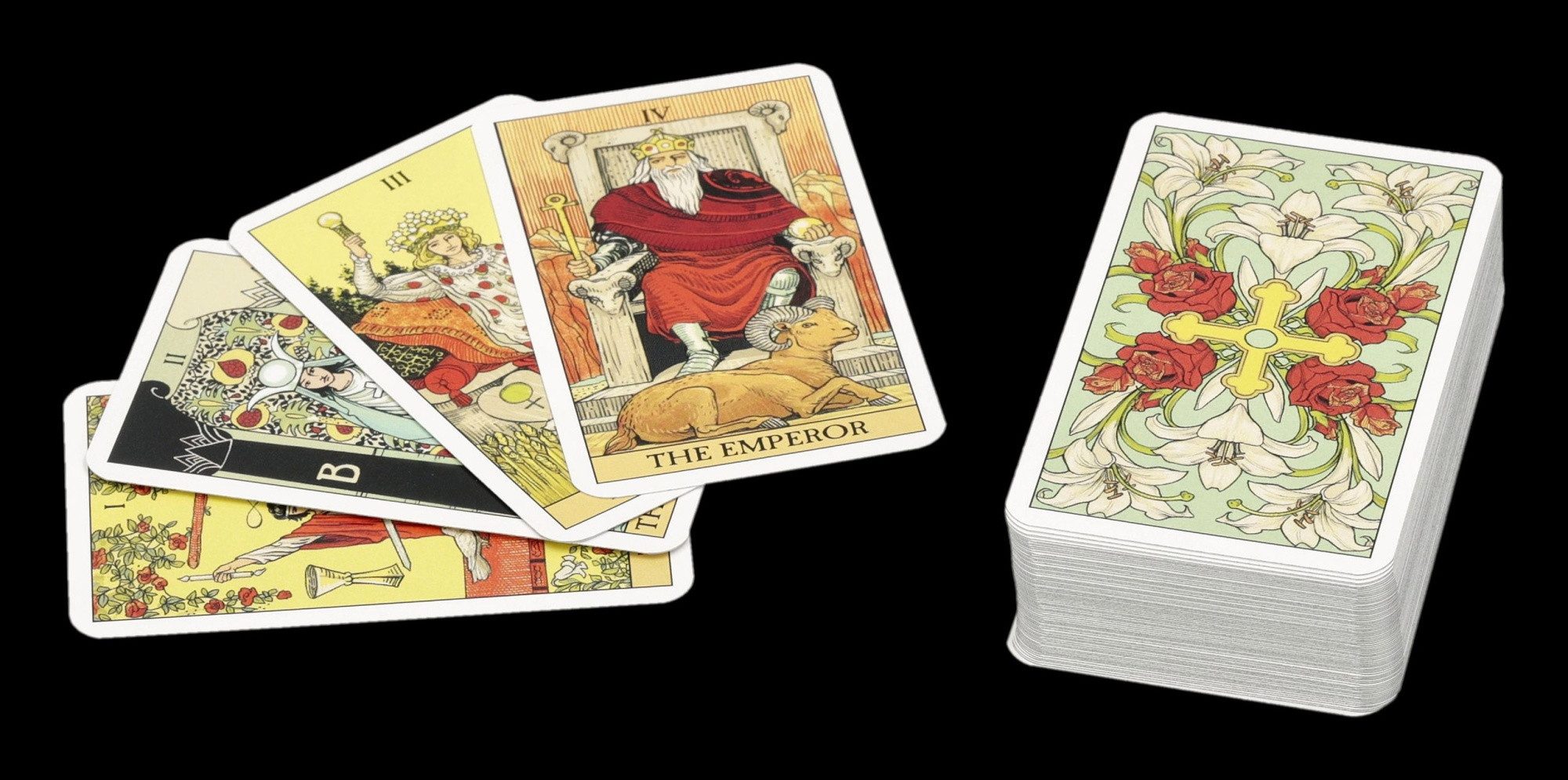 Figuren Shop GmbH Dekoobjekt After Tarot Mini Karten - Tarot Deck Sammlerset Spirituell 9 cm Deko – Bild 2 von 5