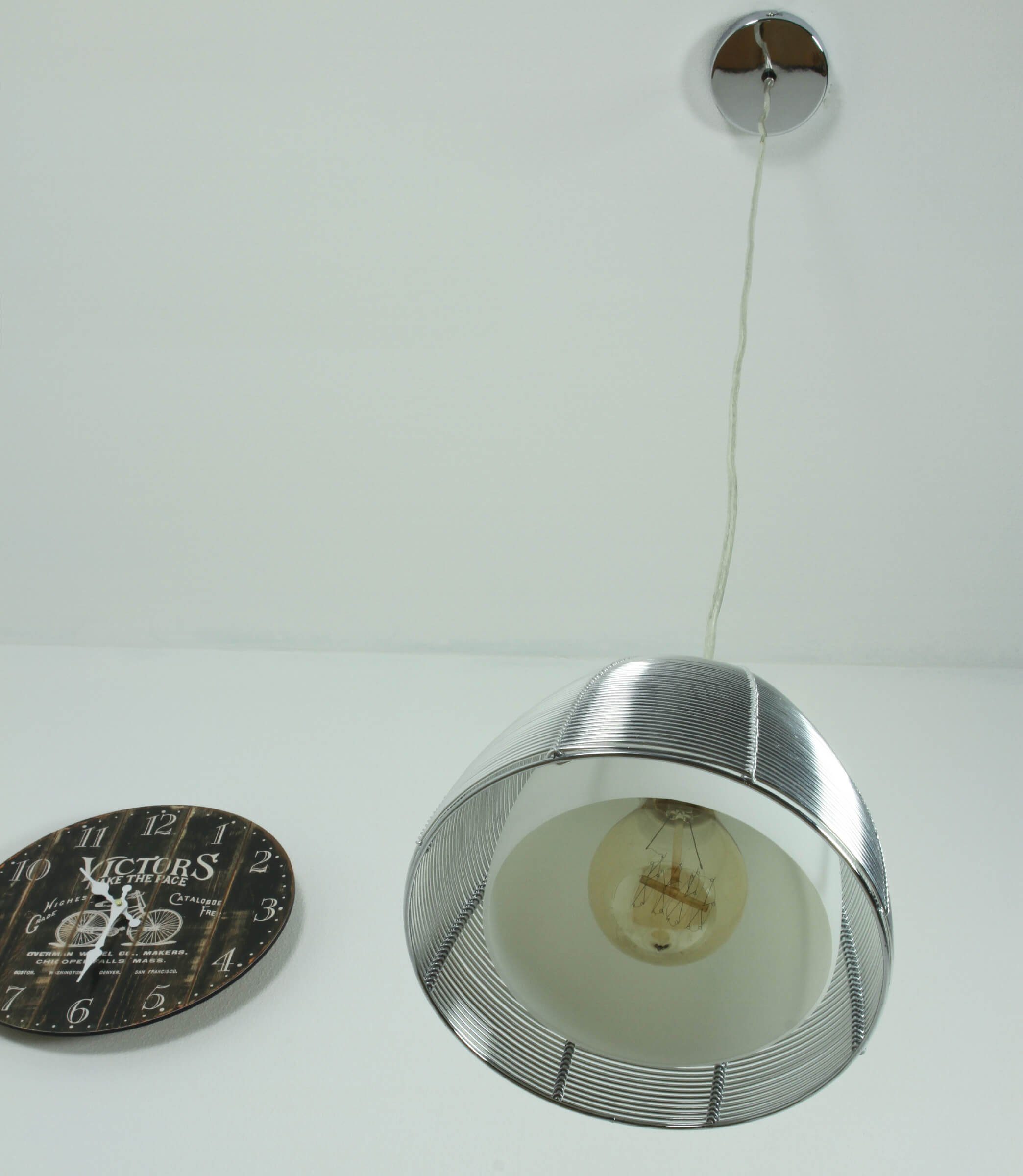 Pendelleuchte ohne Küche Leuchtmittel, E27 Hängeleuchte Licht-Erlebnisse Metall Esszimmer JAFAR, Hängelampe