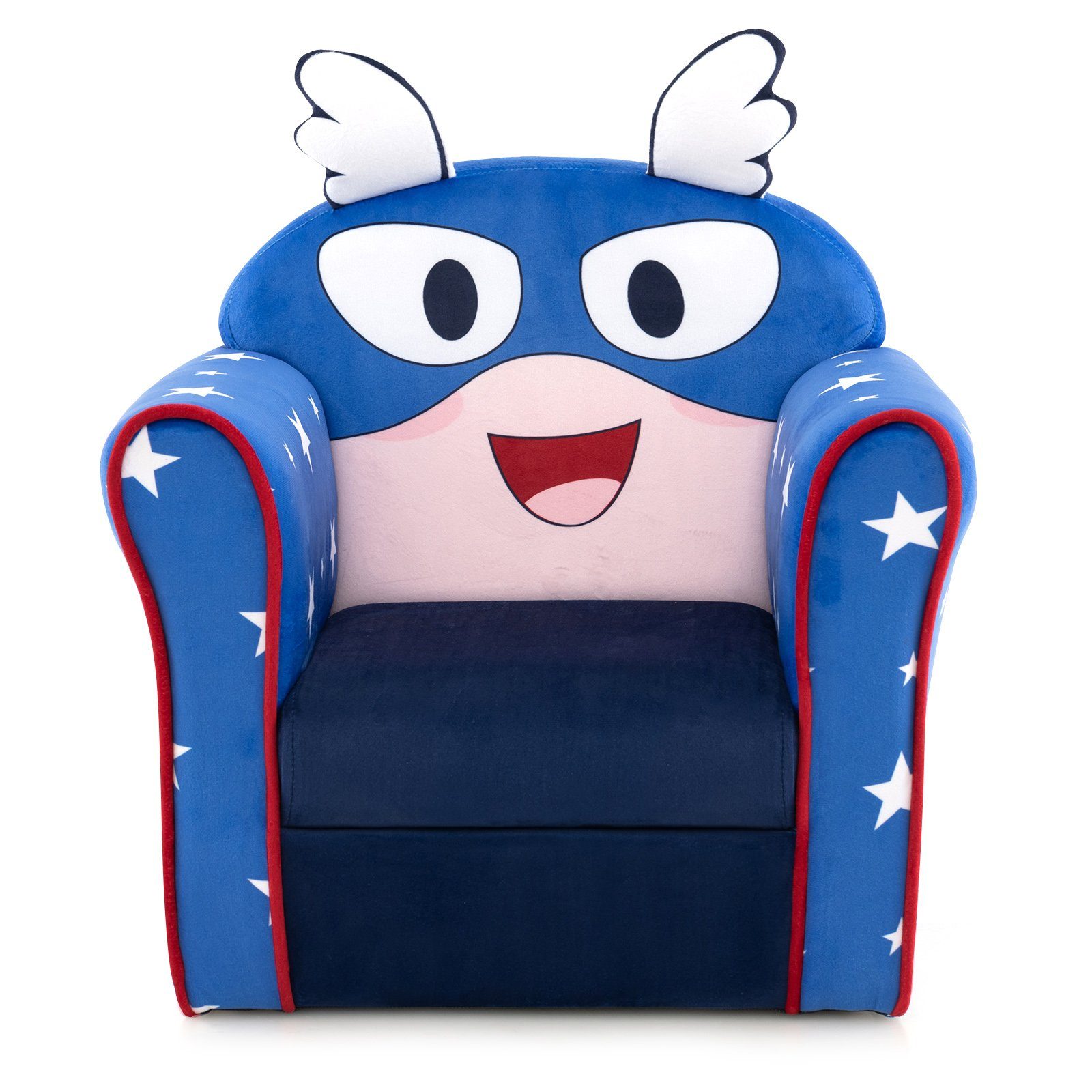 Kindersofa, 50kg COSTWAY Super Wings Blau bis