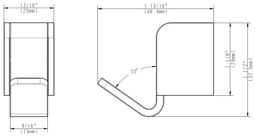 (2-St) SOULUTION Touch, Handtuchhaken Lenz