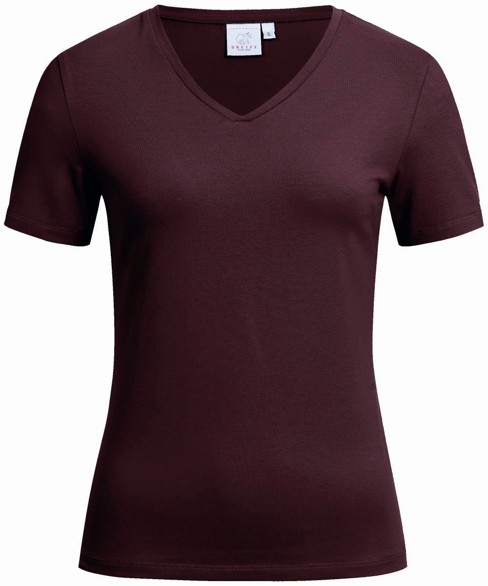 GREIFF T-Shirt 6864 ESSENTIALS Regular Fit Burgund