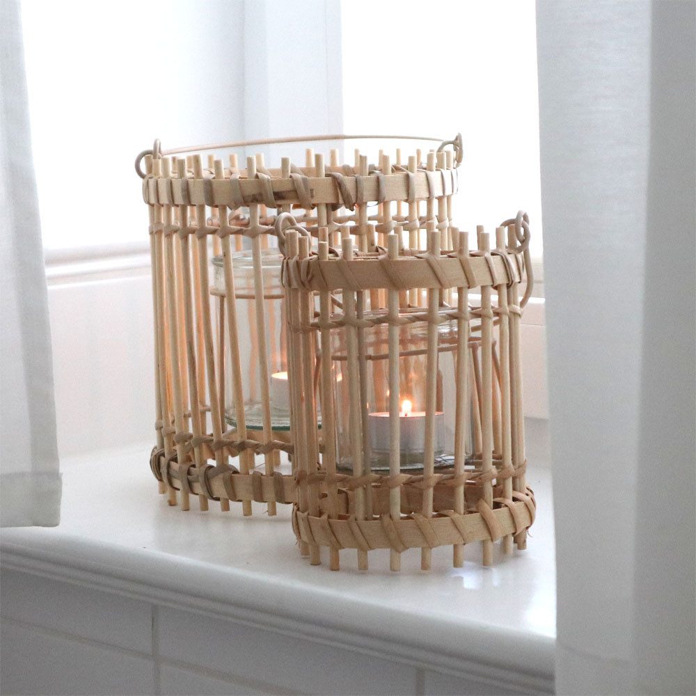 Grafelstein Windlicht Windlicht BAMBOO natur aus günstig online kaufen