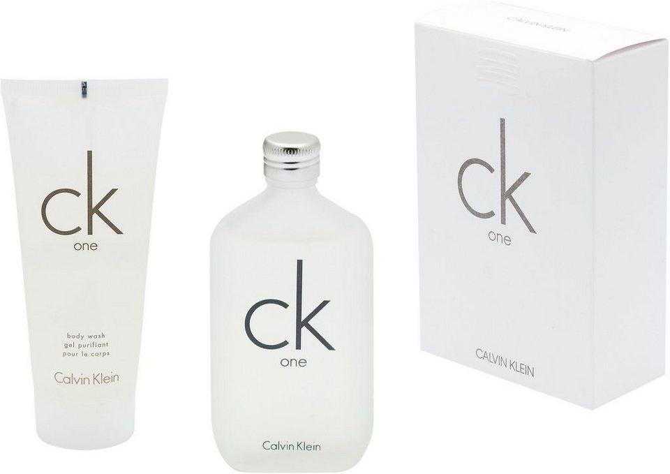 Calvin Klein Duft-Set ck one, 2-tlg., Das Set enthält: Eau de Toilette  Spray + Duschgel