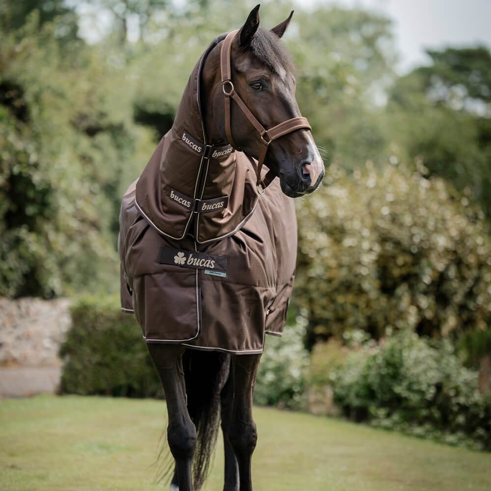 Bucas Pferde-Regendecke Bucas Irish Turnout 50g + Neck Set
