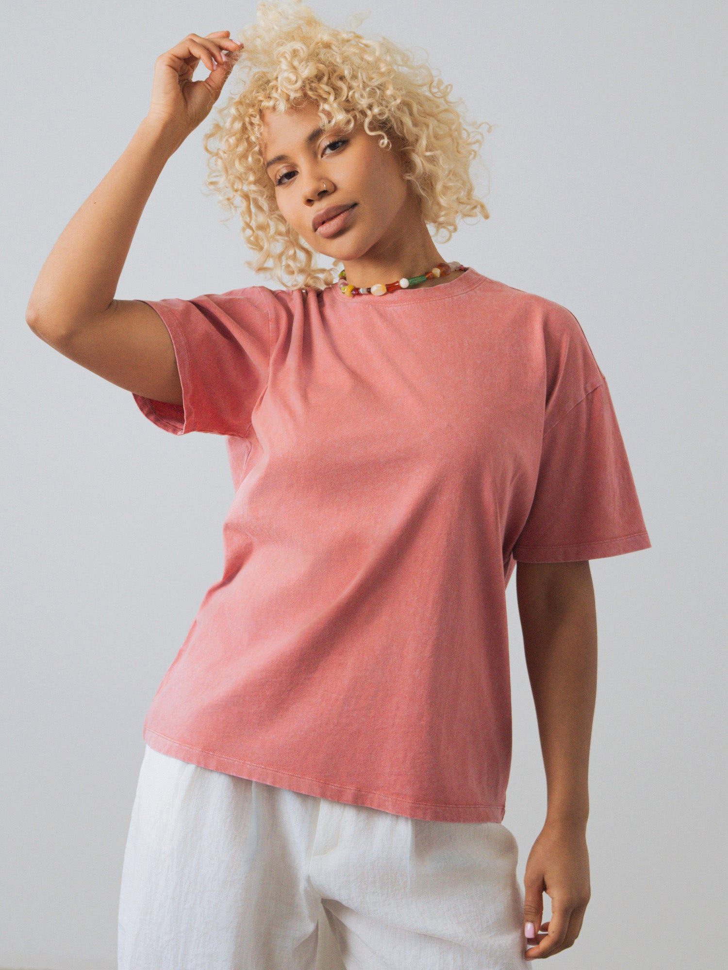 HONEST BASICS T-Shirt Oversized aus Bio- und recycelter Baumwolle