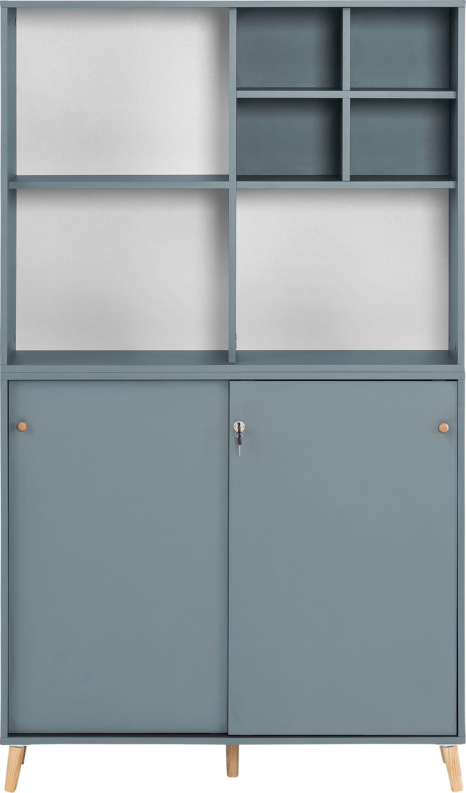 Schildmeyer Büromöbel-Set Serie 500, Büromöbel-Set-3-tlg., Made in Germany, Solide Verarbeitung - Dieses Produkt ist in Deutschland …