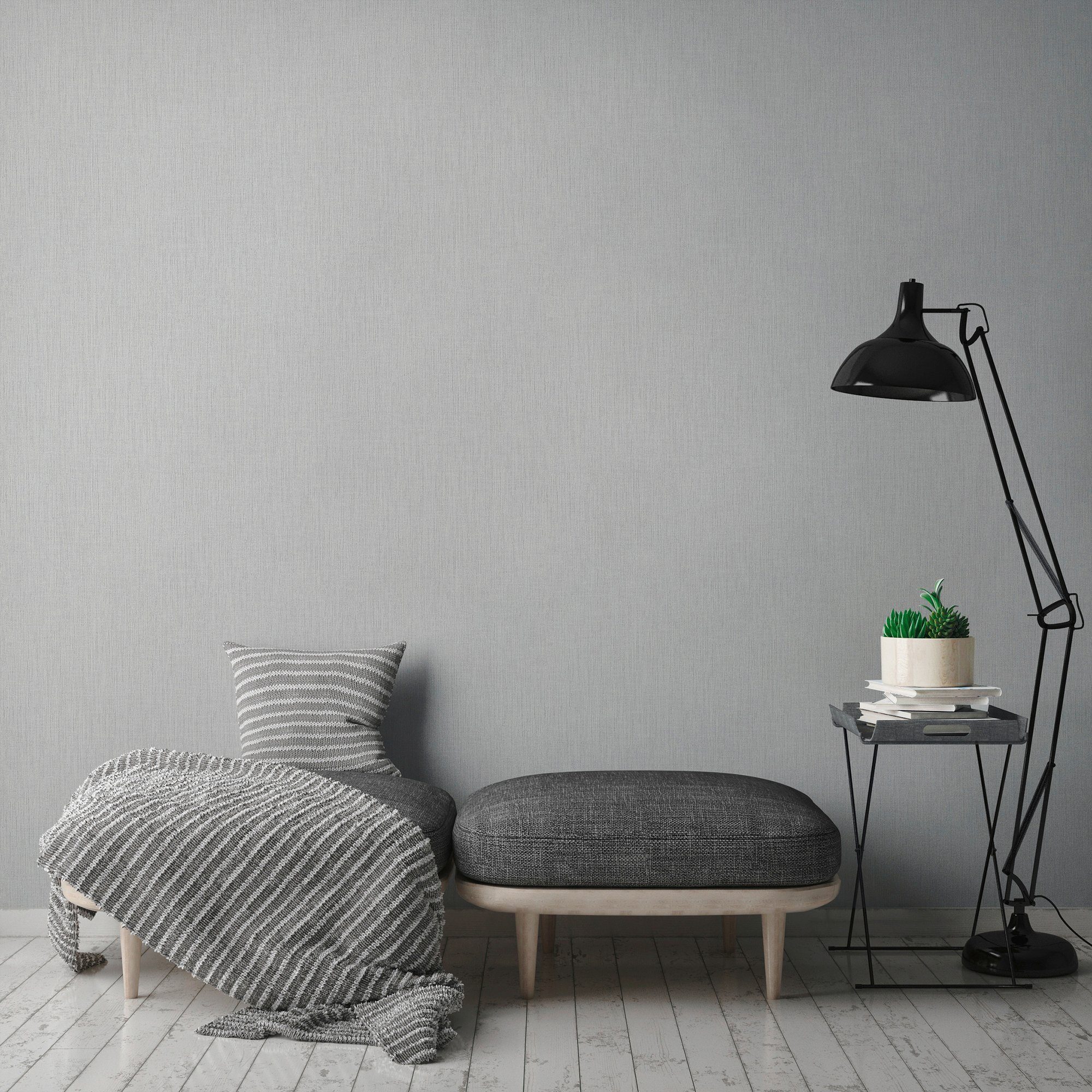 Daniel Hechter Vliestapete, glatt, einfarbig, uni, unifarben, Designertapete Tapete Uni Tapeten Wohnzimmer Schlafzimmer Küche Flur