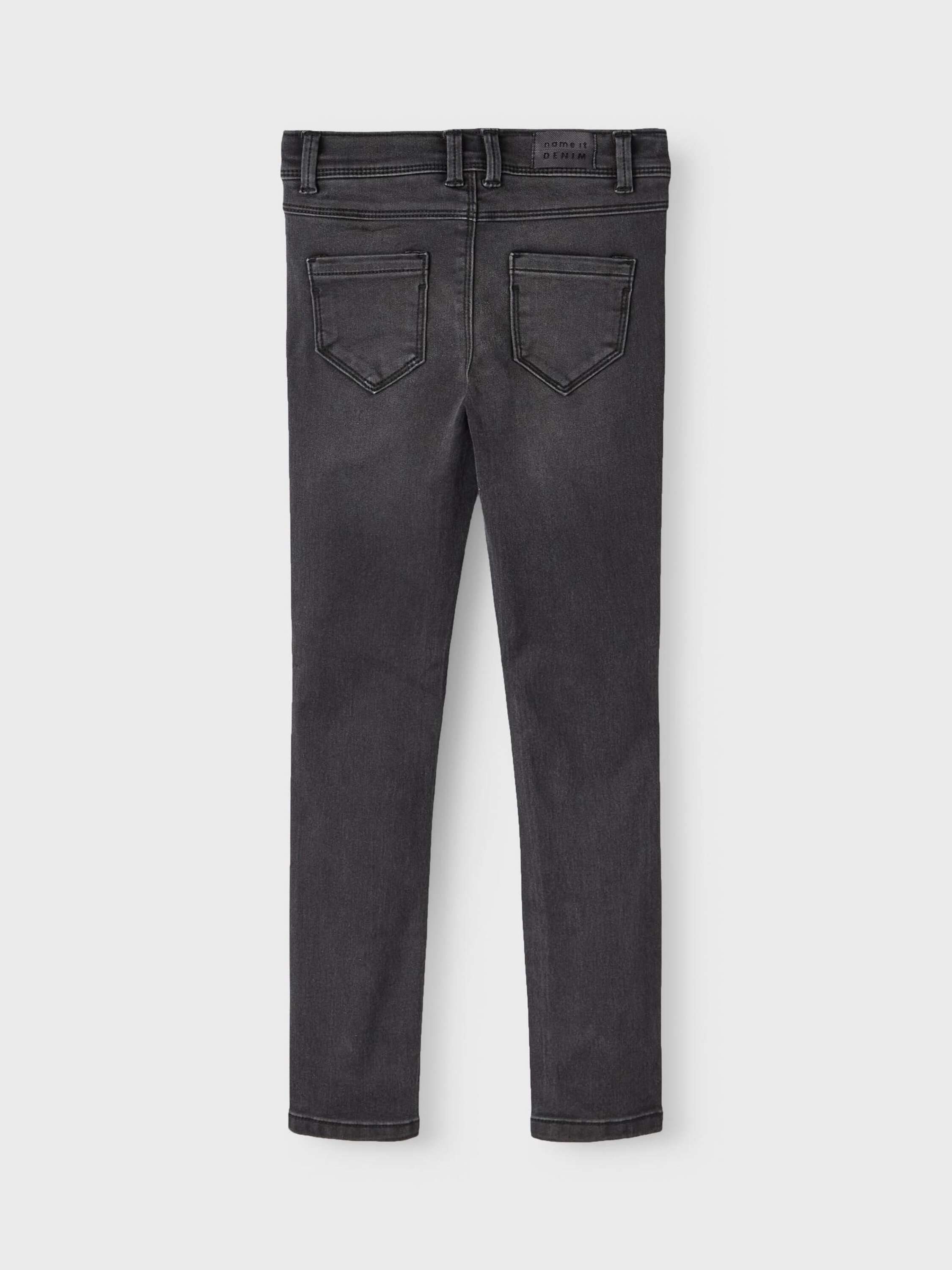 Name It Slim-fit-Jeans Polly (1-tlg) Plain/ohne Details, Weiteres Detail,  Gürtelschlaufen