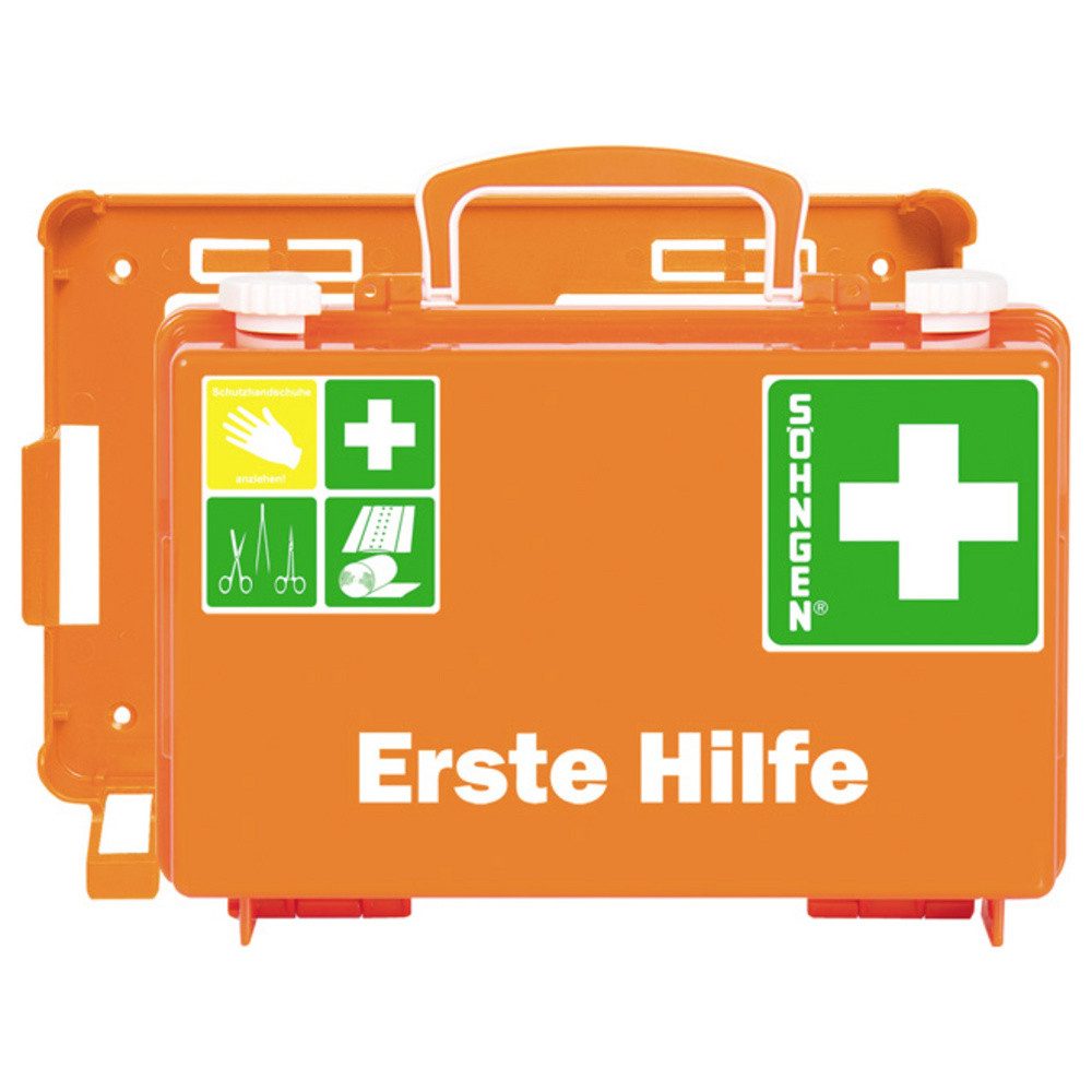 Söhngen Erste-Hilfe-Koffer Söhngen 0301125 Erste Hilfe Koffer DIN 13157 260 x 170 x 110 Orange