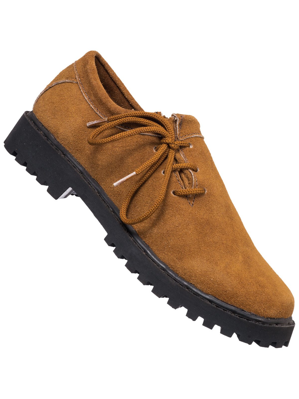 Spirit of Bavaria Trachtenschuhe Leder Schuhe Haferlschuh seitliche Schnürung