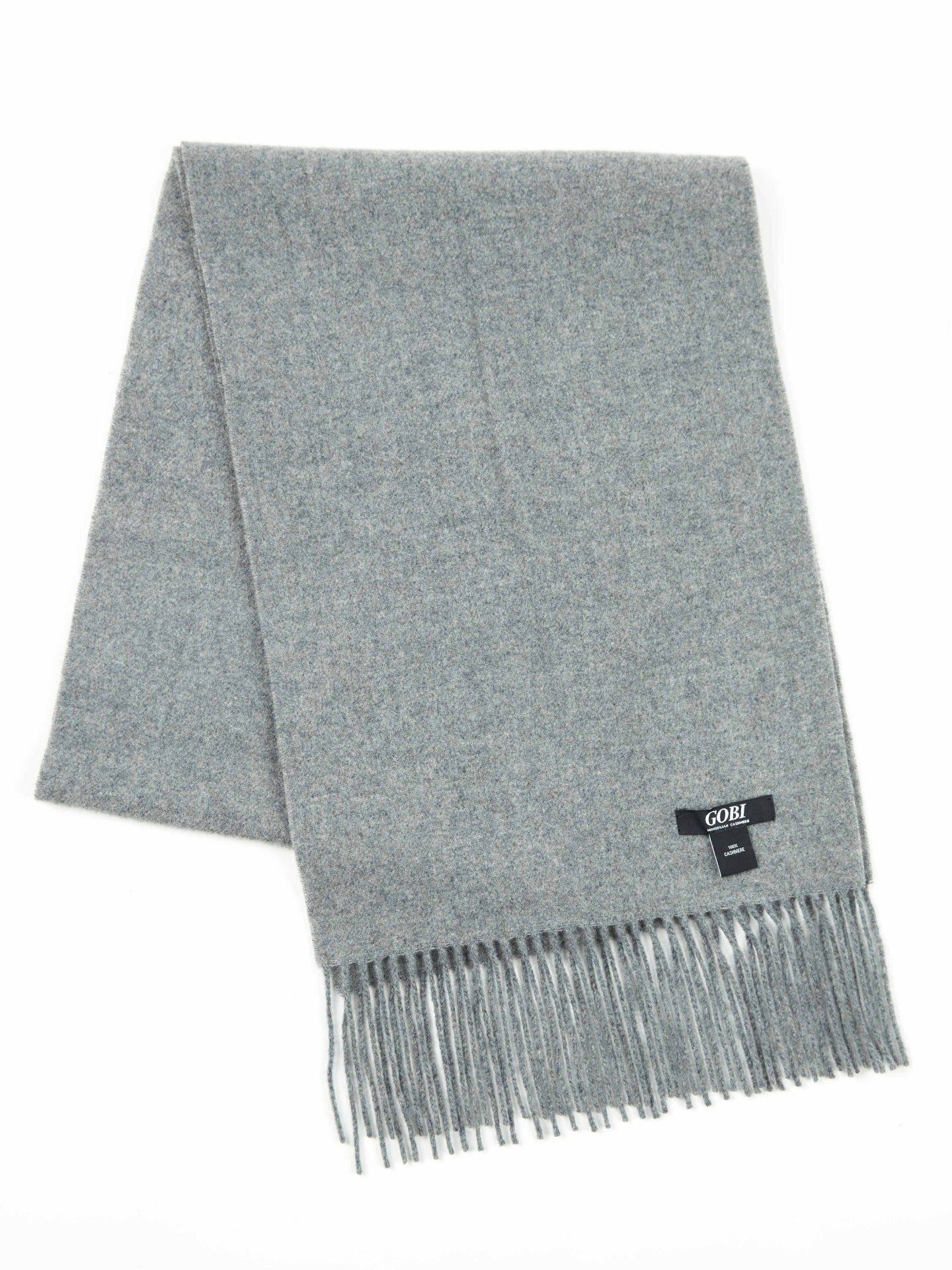 GOBI Cashmere Strickschal Kaschmirschal mit Fransen