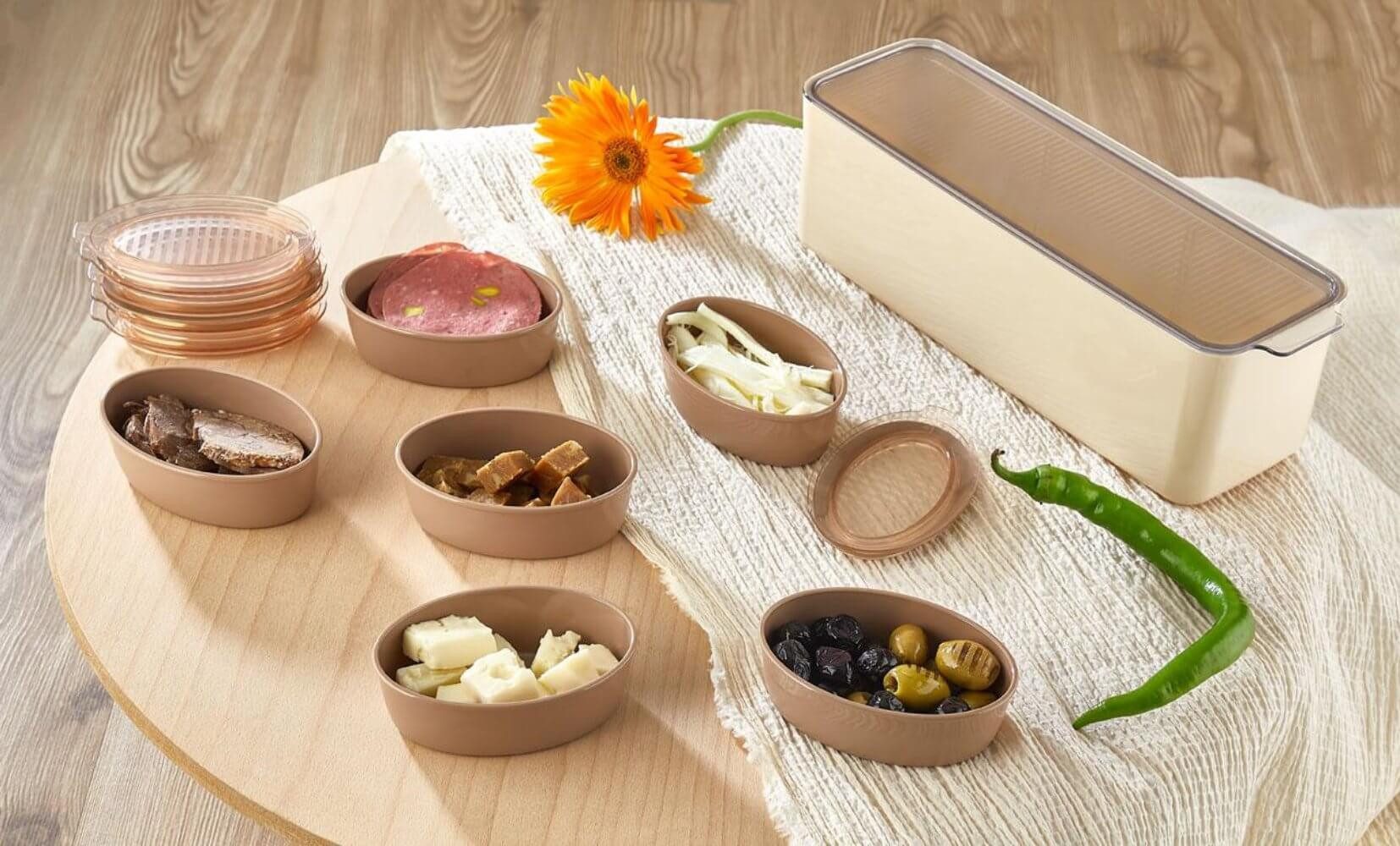 Vip Ahmet Frühstücksteller Frühstücksset, 7er Set