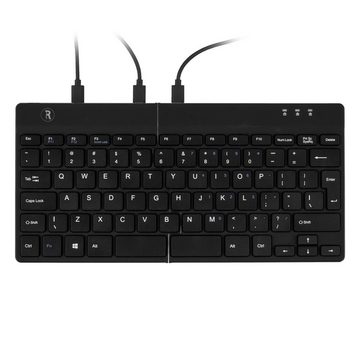 R-GO RGOSP-DEWIBL QWERTZ (DE)-Layout ergonomische Tastatur