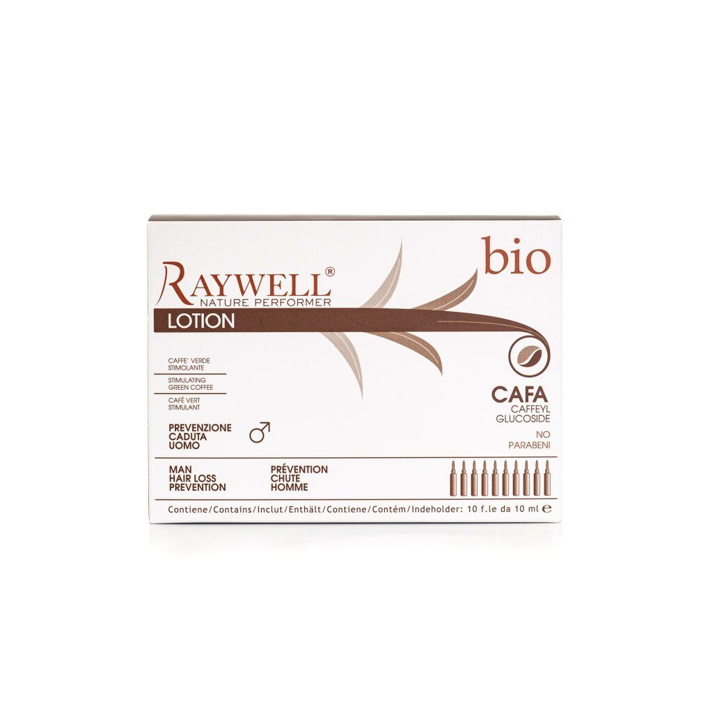 RAYWELL Haartonikum Bio Nature Haar Serum Anti-Haarausfall x 10 Stück 10 ml