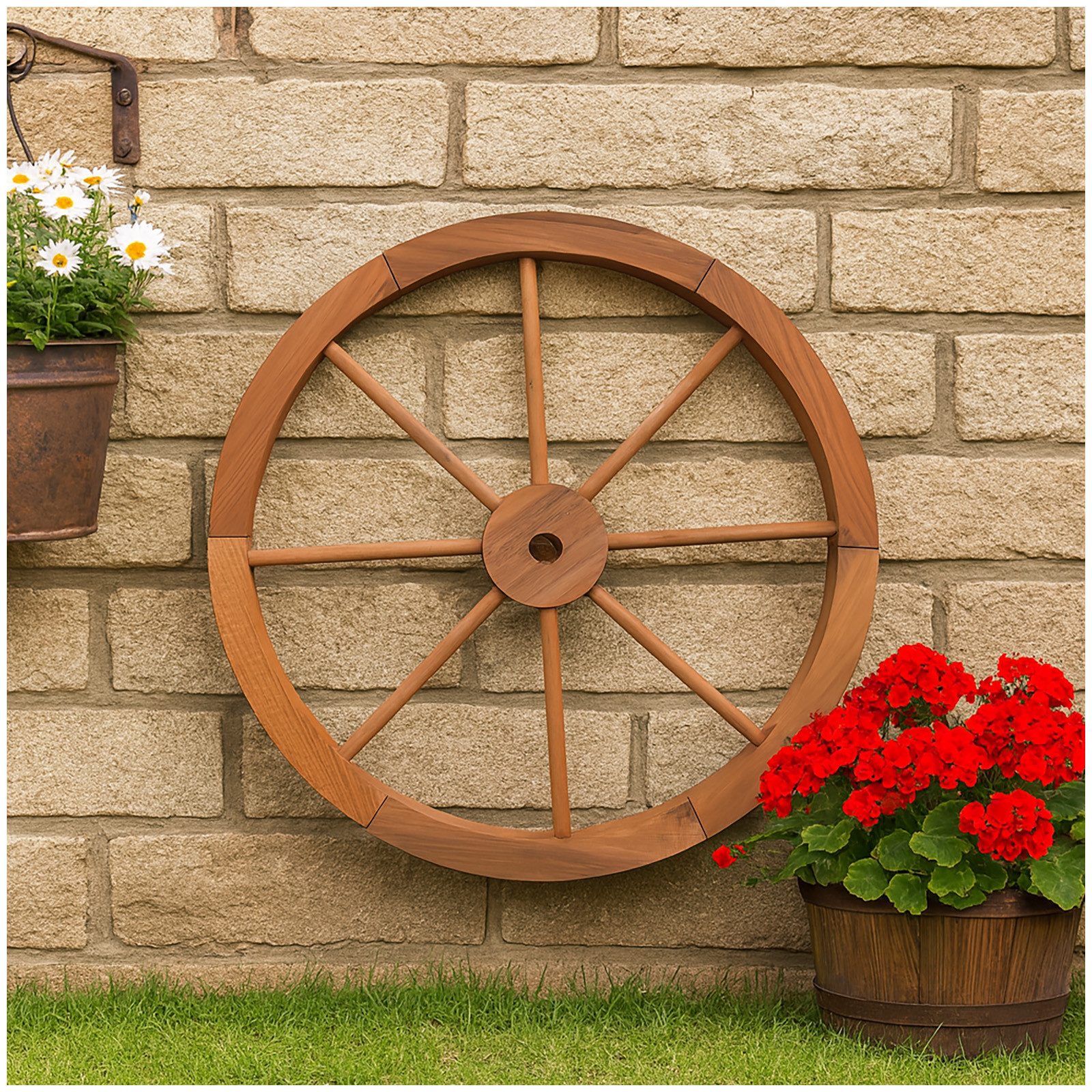 HTI-Line Gartenfigur Wagenrad Heidi, (Stück, 1 günstig online kaufen