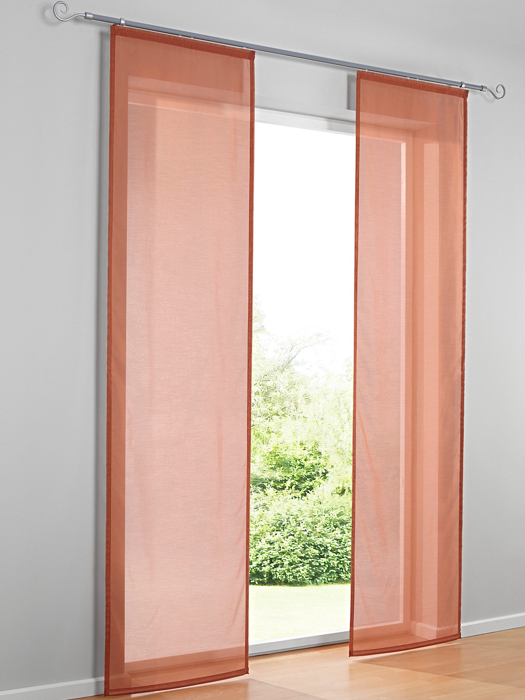 heine Gardine Schiebevorhang, (1 St), transparent, günstig online kaufen
