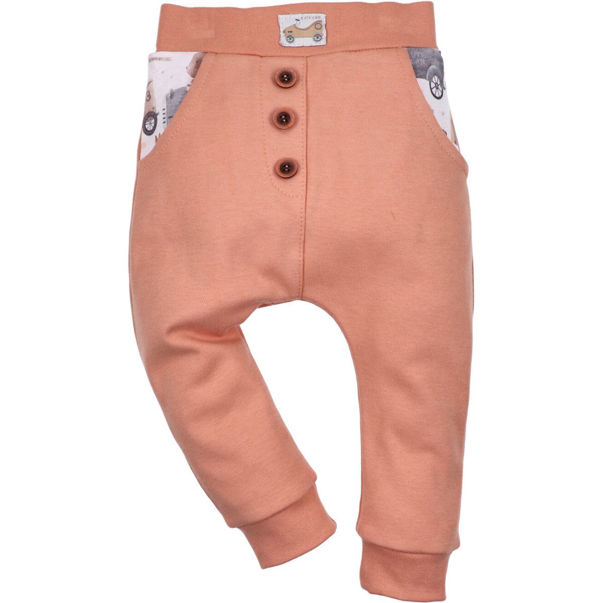 Stoffhose Auto Unisex Kinder