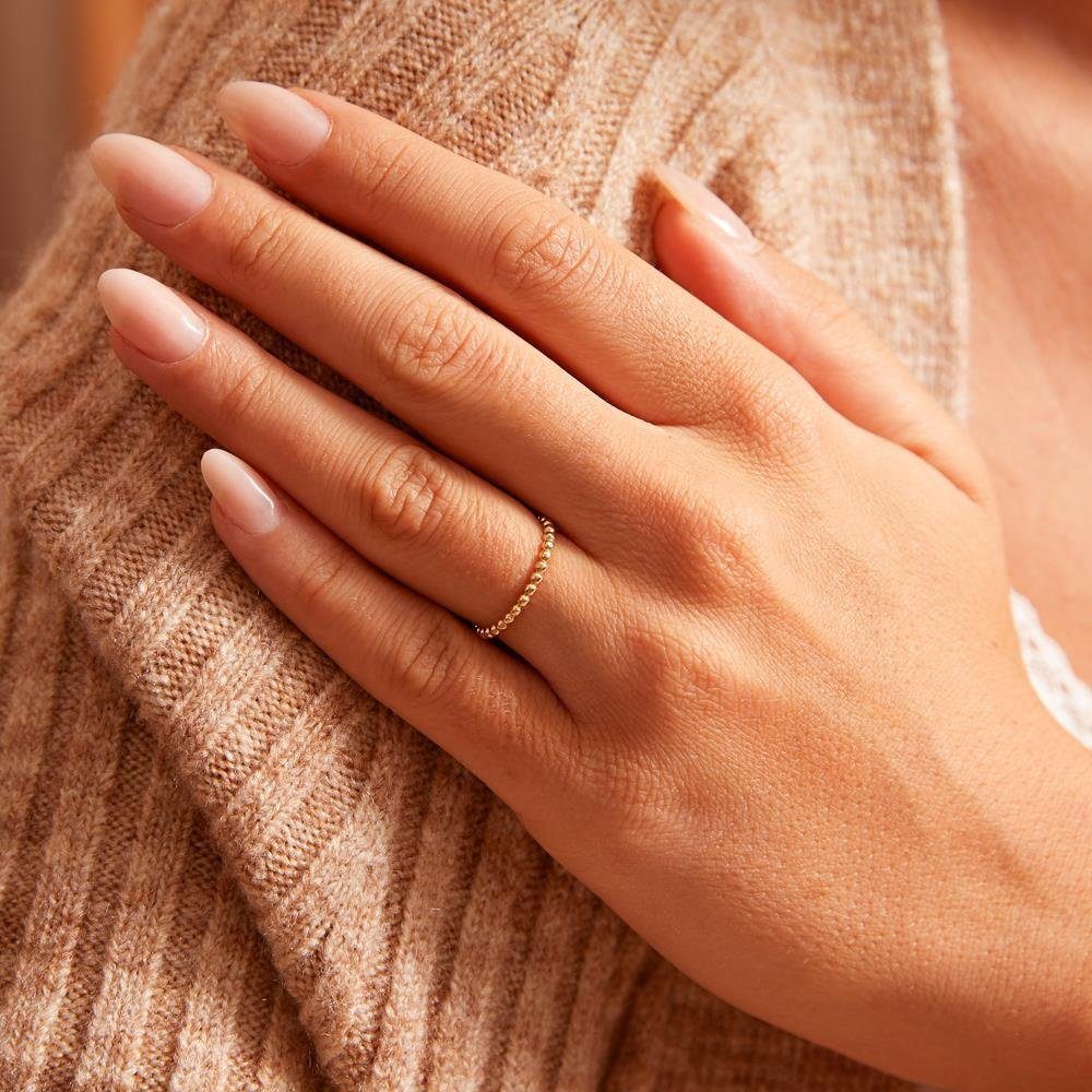 JEWLIX Goldring JEWLIX Damenring im Kugeldesign günstig online kaufen