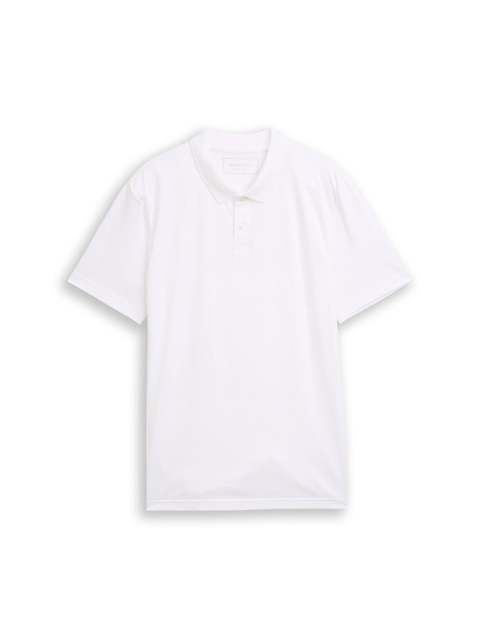 TOM TAILOR Denim Poloshirt Poloshirts Jersey Poloshirt aus Baumwolle