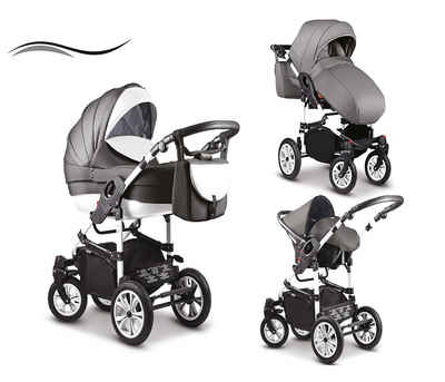 babies-on-wheels Kombi-Kinderwagen »Cosmo 3 in 1 inkl. Autositz - 16 Teile - von Geburt bis 4 Jahre in 16 Farben«