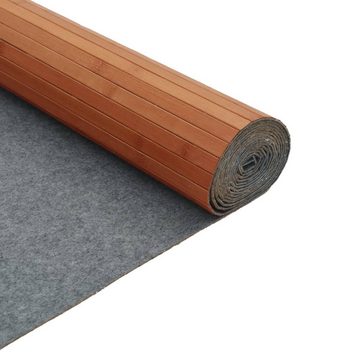 Teppich Teppich Rechteckig Braun 80x500 cm Bambus, vidaXL, Rechteckig