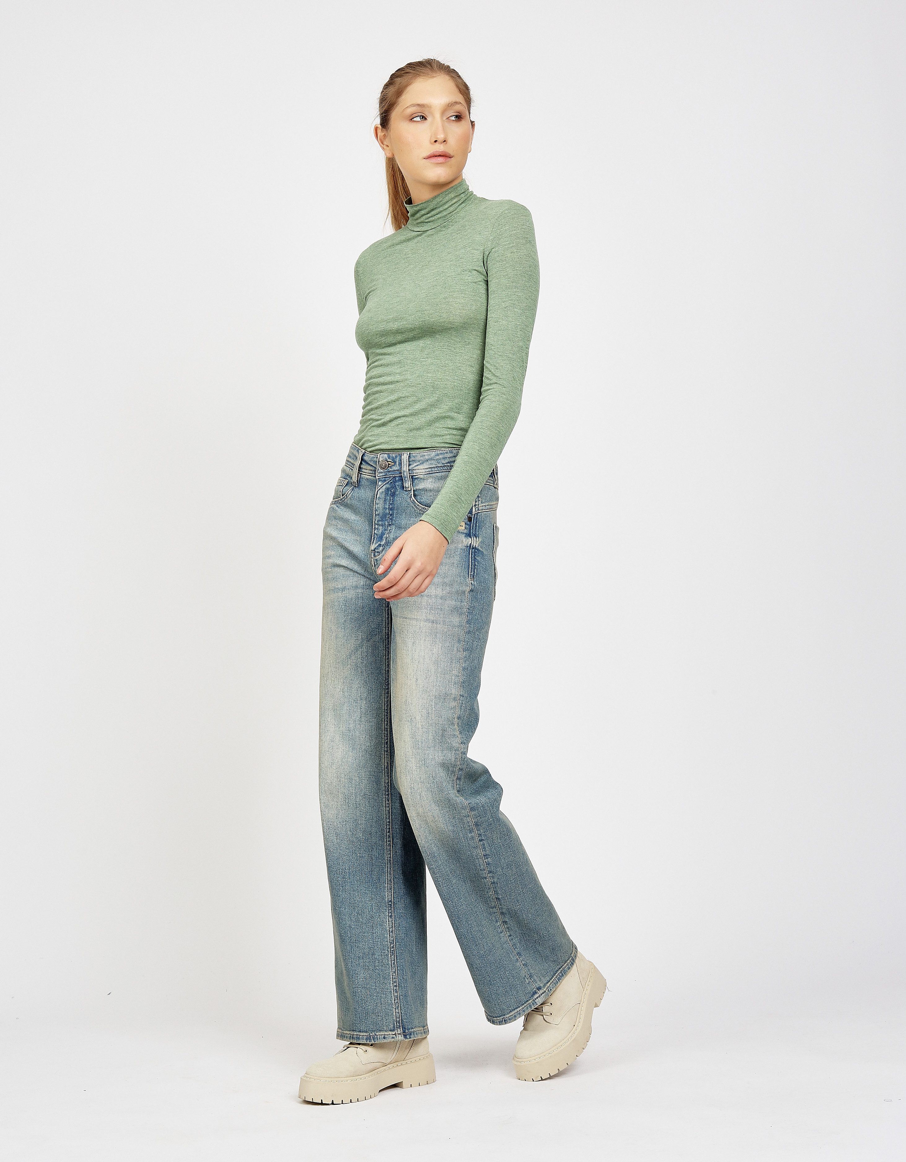 GANG Weite Jeans 94AMELIE WIDE – Bild 5 von 5