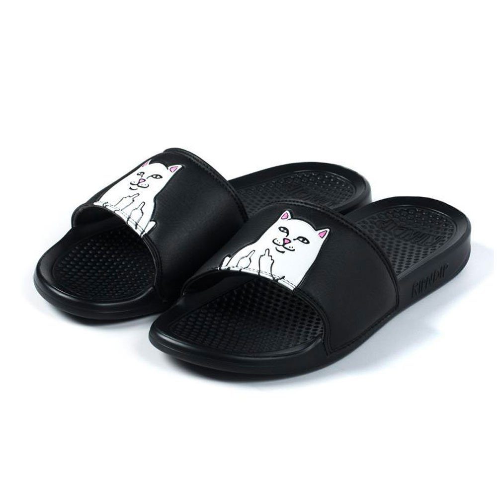 RIPNDIP Lord Nermal Slides - black Badepantolette