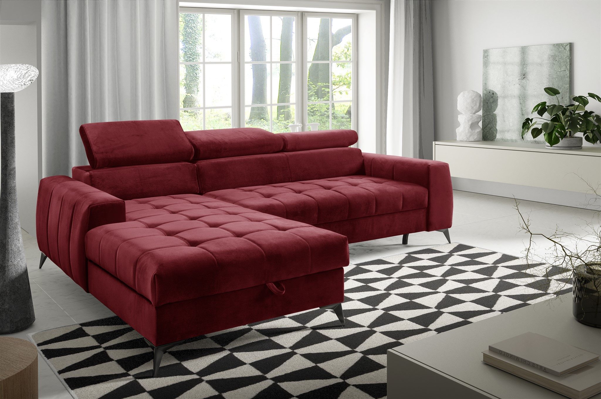 Fun Möbel Ecksofa Schlafsofa Sofa AGNESA günstig online kaufen