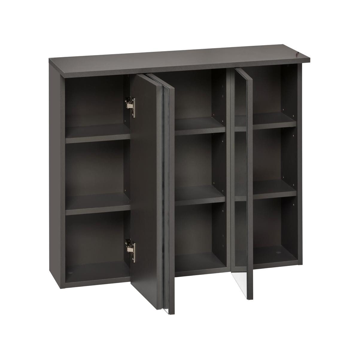 Xlmoebel Badezimmerspiegelschrank Badezimmerschrank mit Spiegel und LED-Beleuchtung Sofort (Spiegelschrank) Hergestellt in Europa